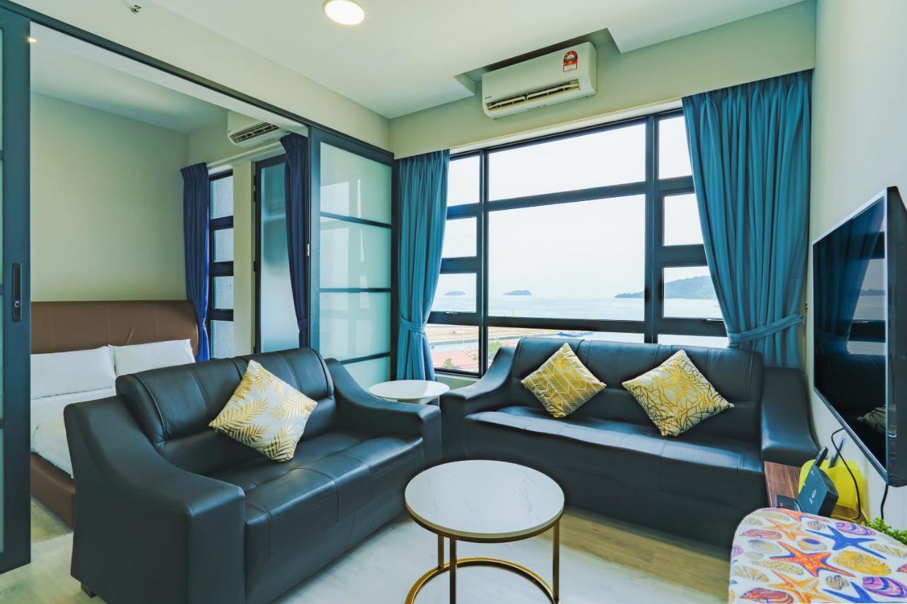 Full Seaview 2R1B Condo For 6Pax In Kota Kinabalu Exterior foto
