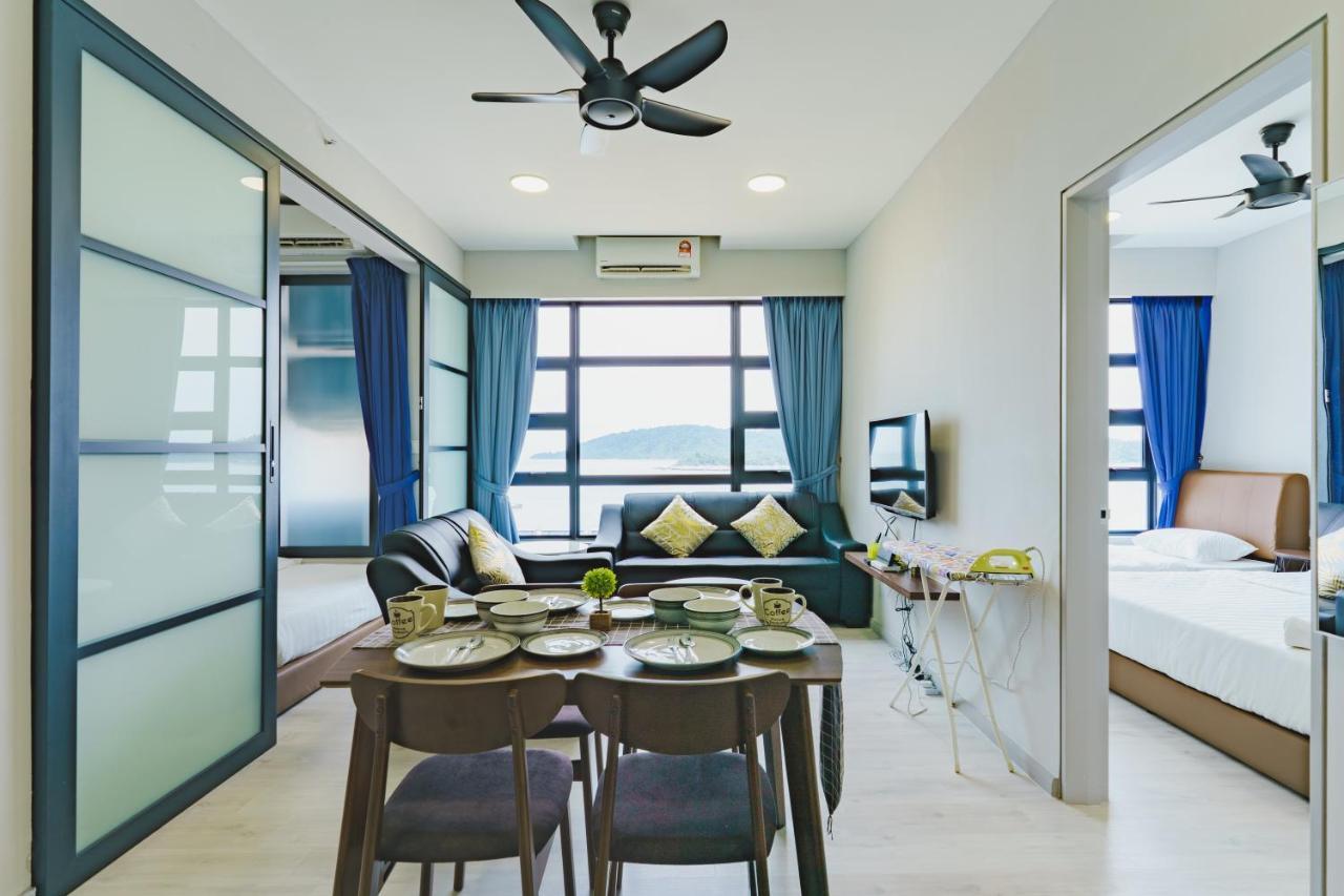 Full Seaview 2R1B Condo For 6Pax In Kota Kinabalu Exterior foto